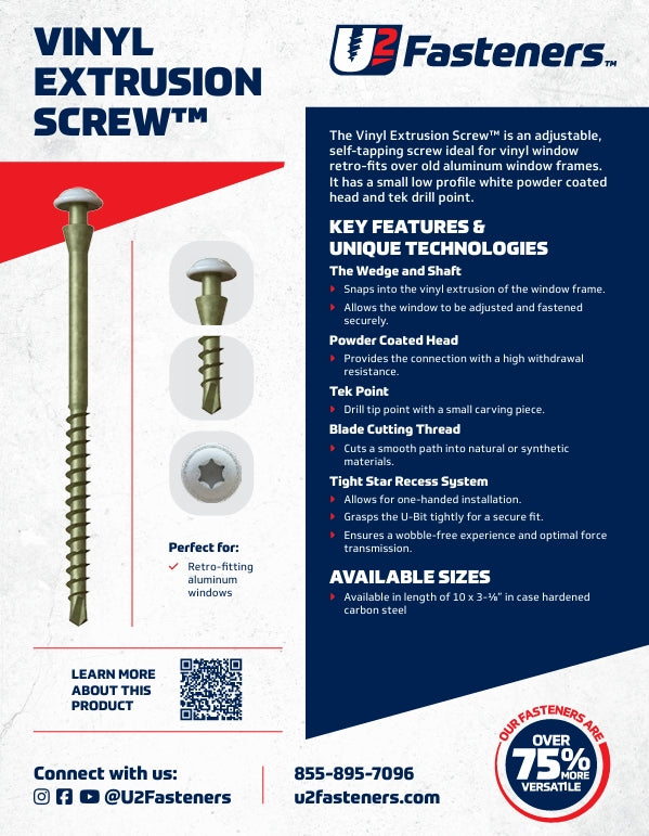 Vinyl Extrusion Screw