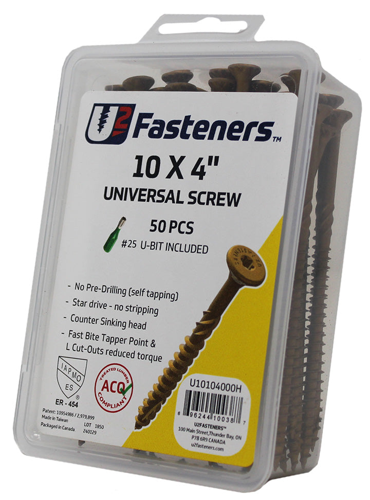 Universal 10 x 4"