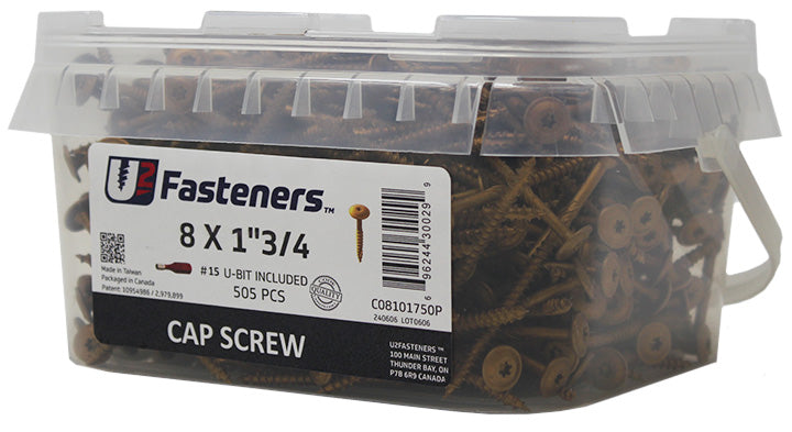 Cap Screw 8 x 1-3/4"