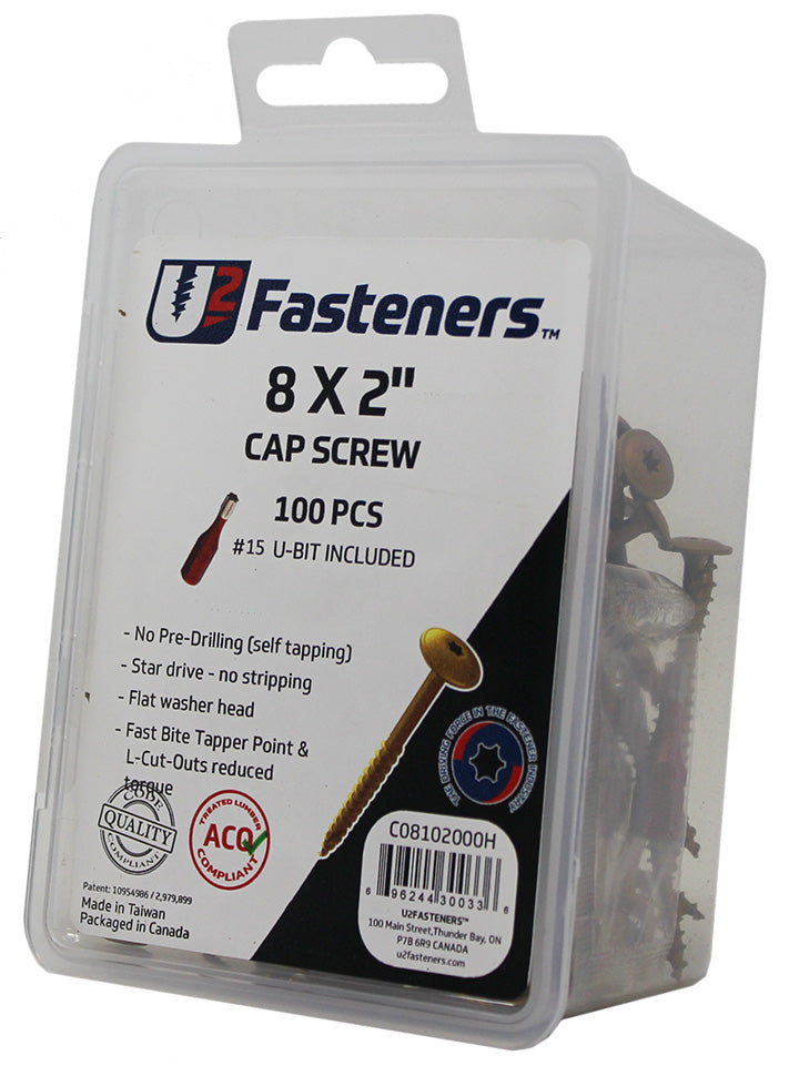 Cap Screw 8 x 2"