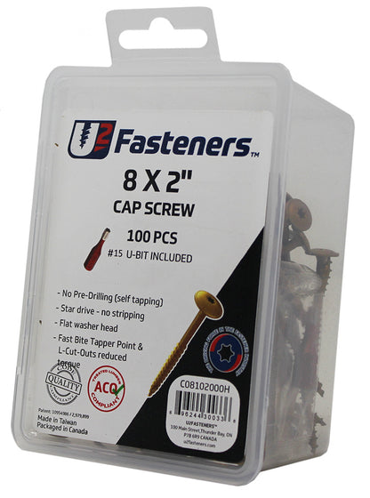 Cap Screw 8 x 2"