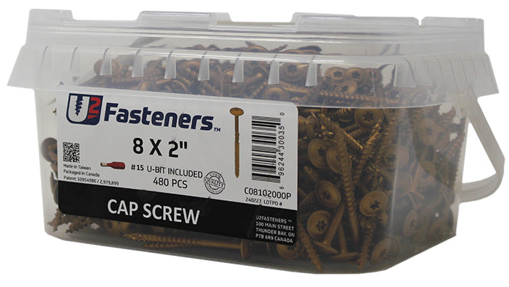 Cap Screw 8 x 2"