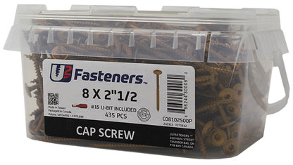 Cap Screw 8 x 2-1/2"