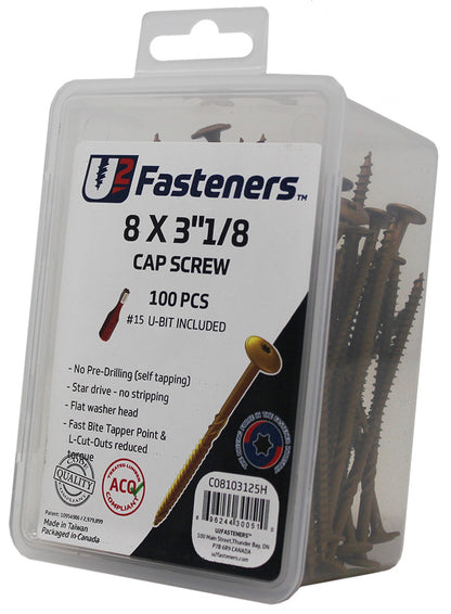 Cap Screw 8 x 3-1/8"