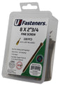 Fine Screw 8 x 2-3/4"