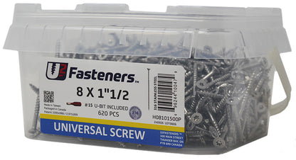 Universal 316 Stainless 8 x 1-1/2"