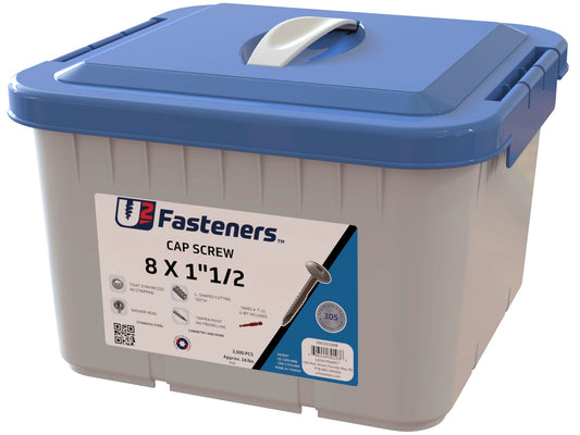 Cap Screw 305 Stainless 8 x 1-1/2"