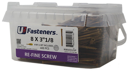 RE-Fine Screw 8 x 3-1/8"