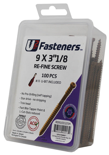 RE-Fine Screw 9 x 3-1/8"