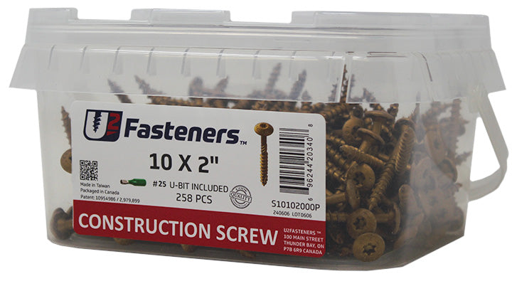 Construction Screw 10 x 2"