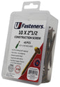 Construction Screw 10 x 2-1/2"