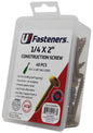 Construction Screw 1/4 x 2"