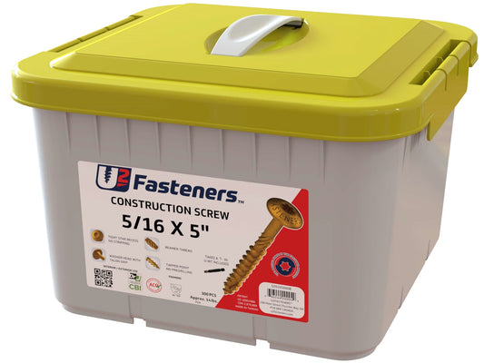 Construction Screw 5/16 x 5"