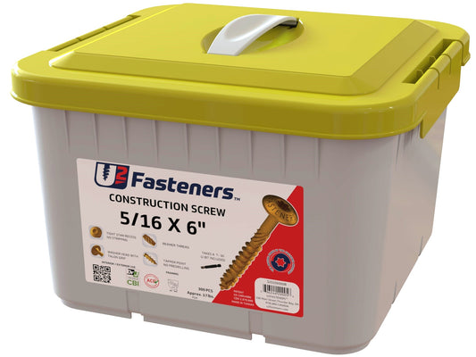 Construction Screw 5/16 x 6