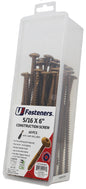 Black Construction Screw 5/16 x 6"