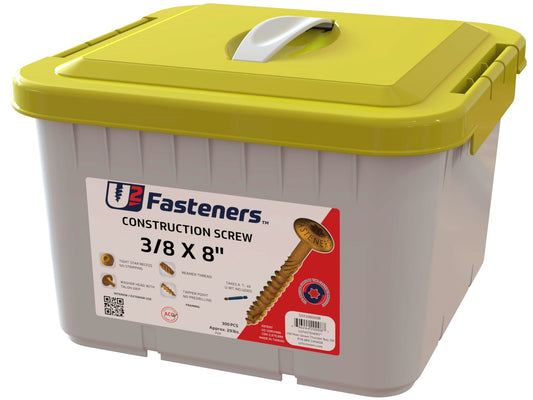 Construction Screw 3/8 x 8"