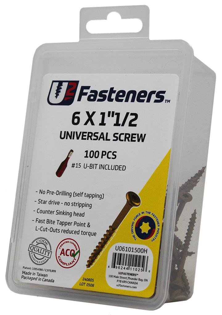 Universal 6 x 1-1/2"