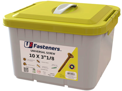 Black Universal 10 x 3-1/8