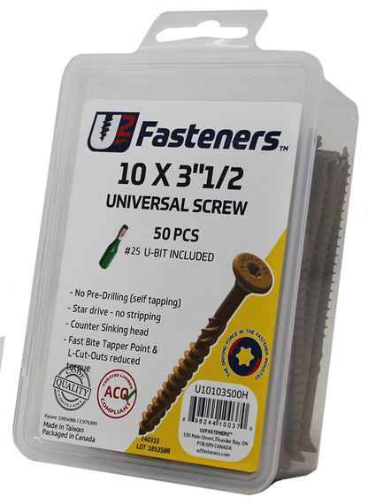 Universal 10 x 3-1/2