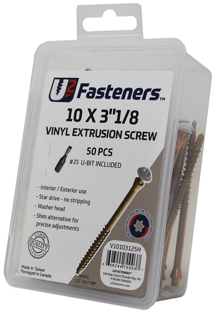 Vinyl Extrusion Screw