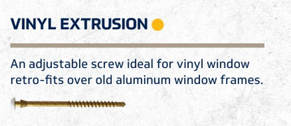 Vinyl Extrusion Screw