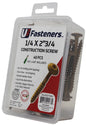 Construction Screw 1/4 x 2-3/4