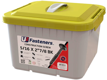 Black Construction Screw 5/16 x 2-7/8"